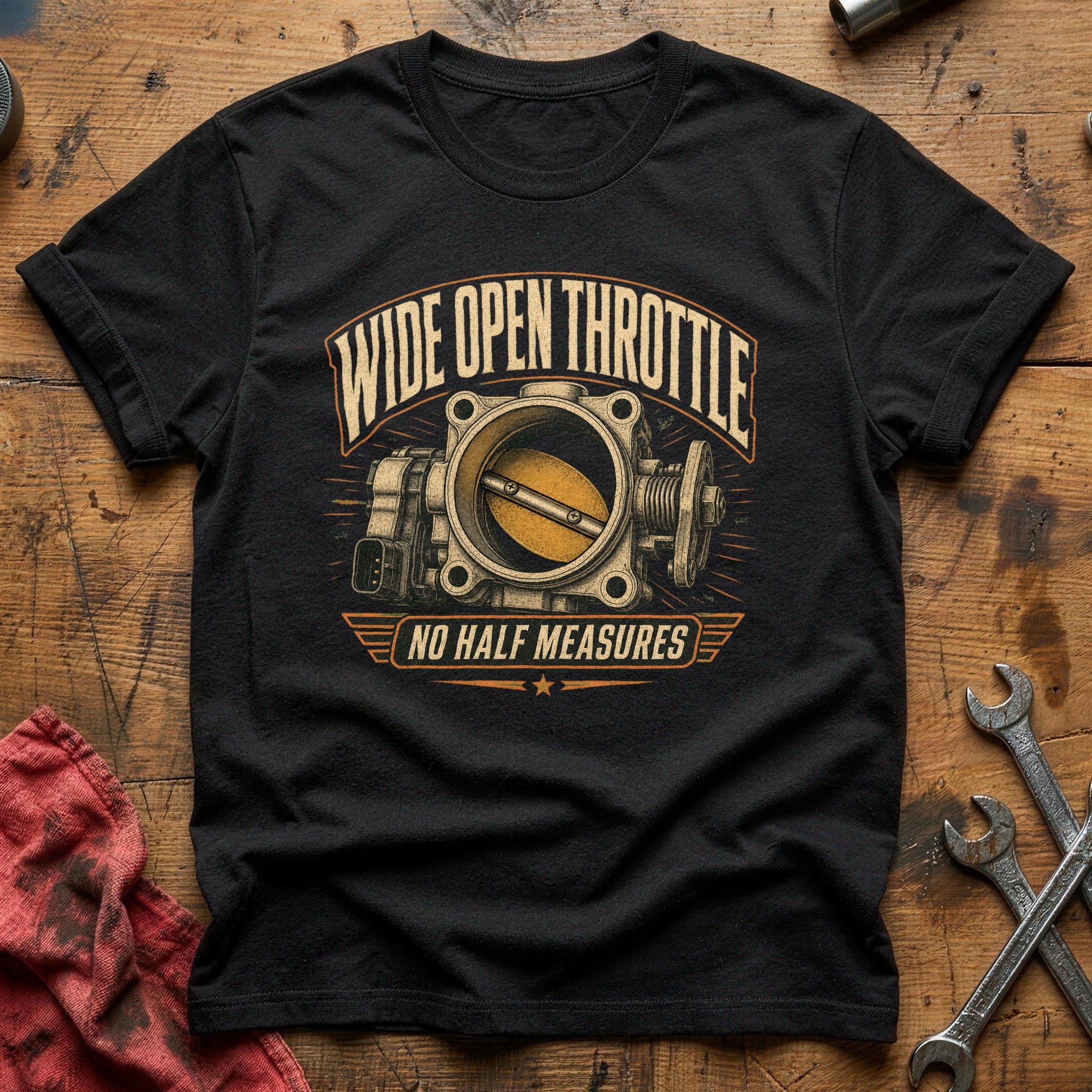 Wide Open Throttle T-Shirt - Black