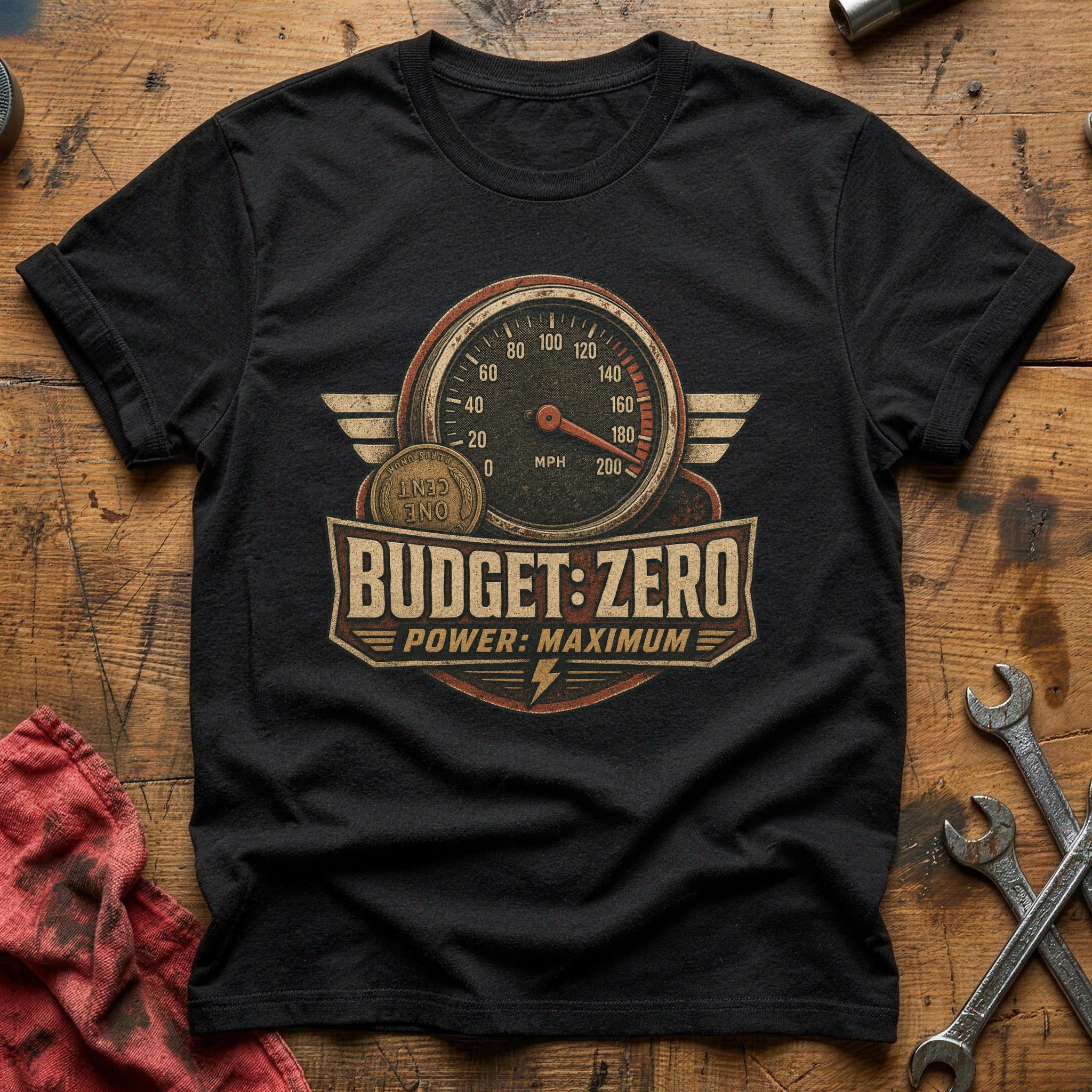 Budget Zero T-Shirt - Black