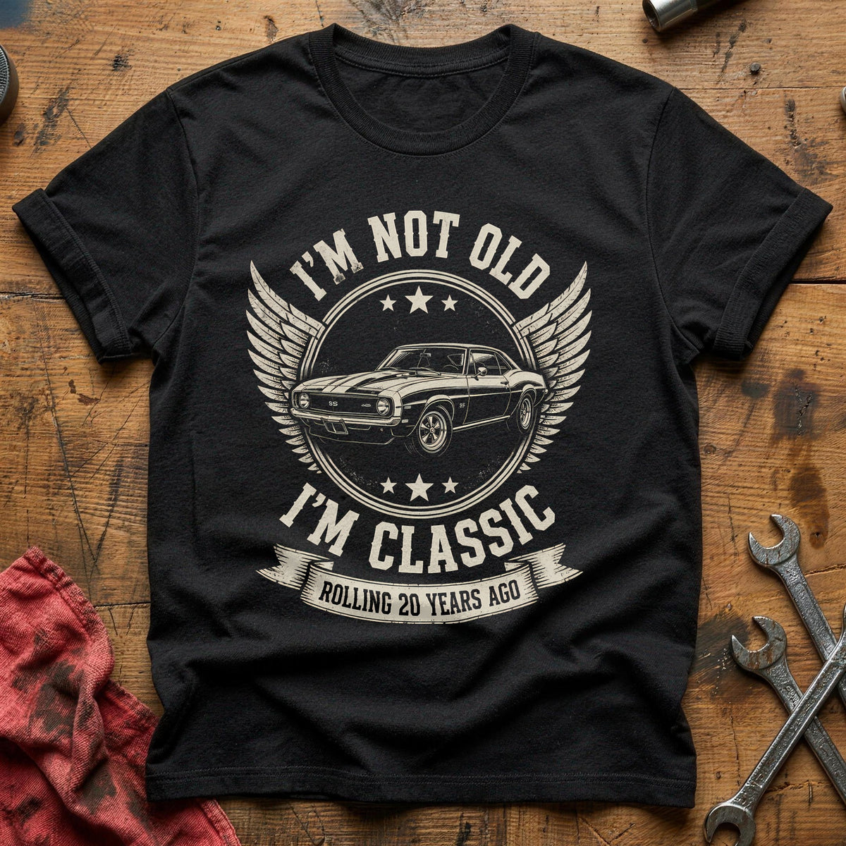 20 Im Classic T-Shirt - Black