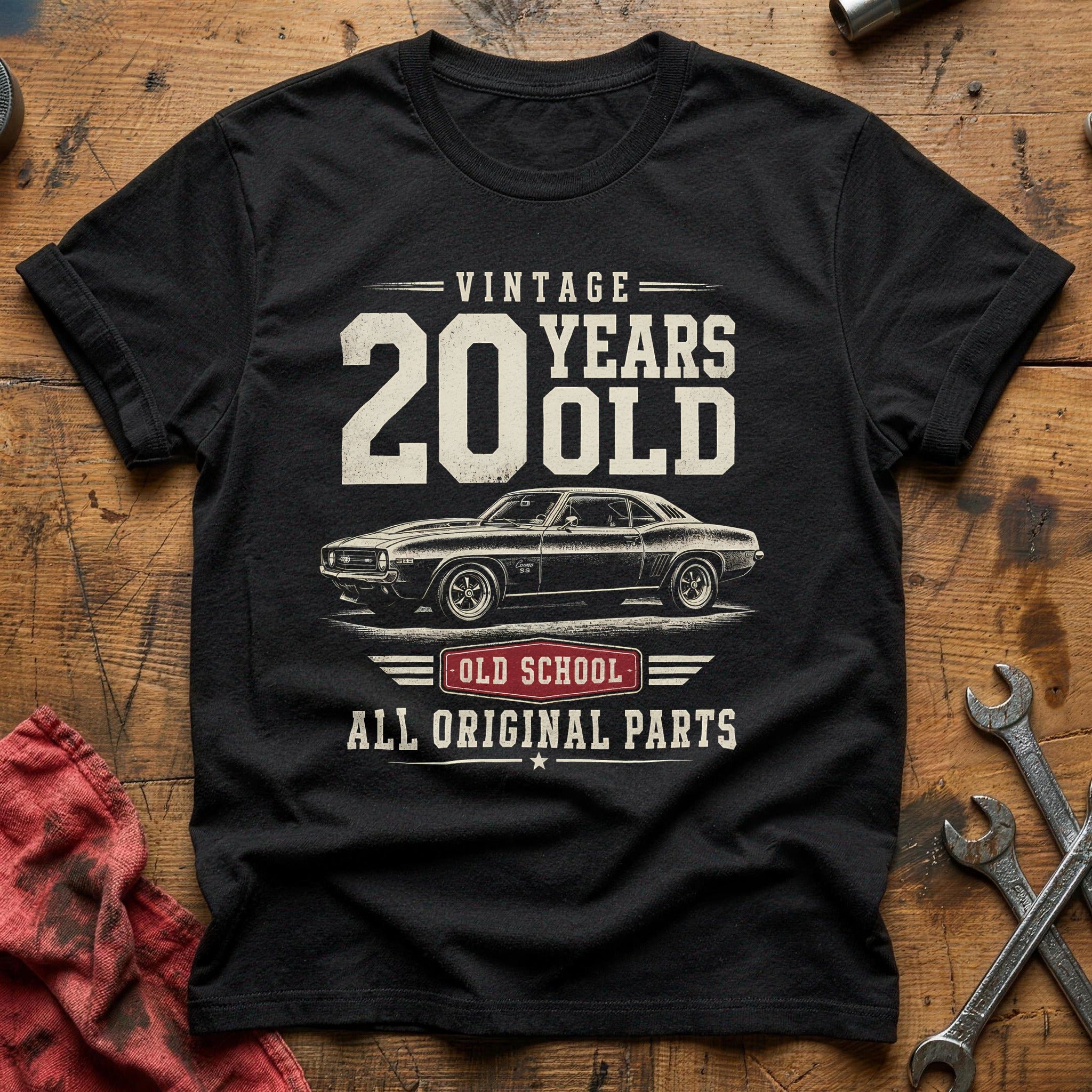 20 Original Parts T-Shirt - Black