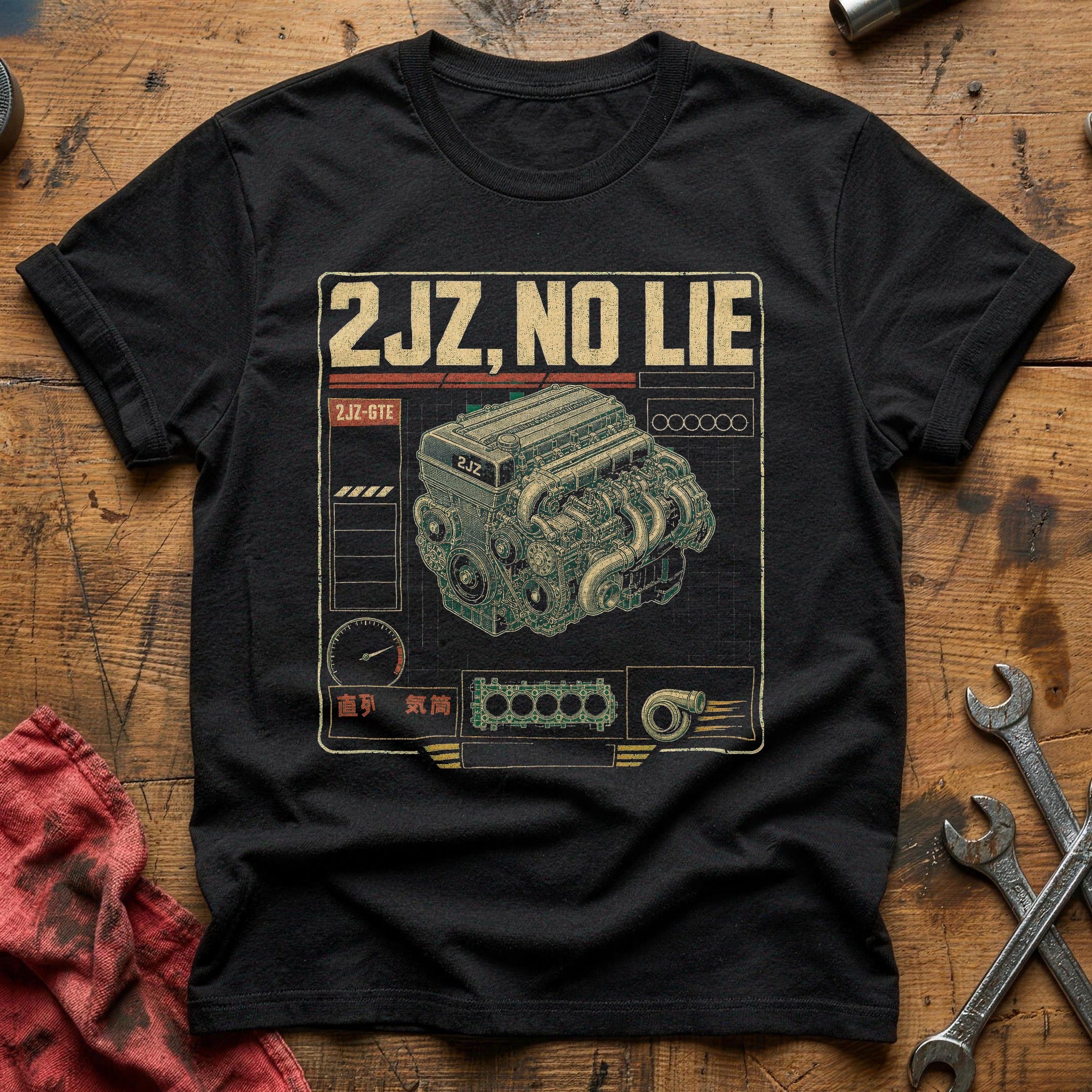 2JZ No Lie T-Shirt - Black