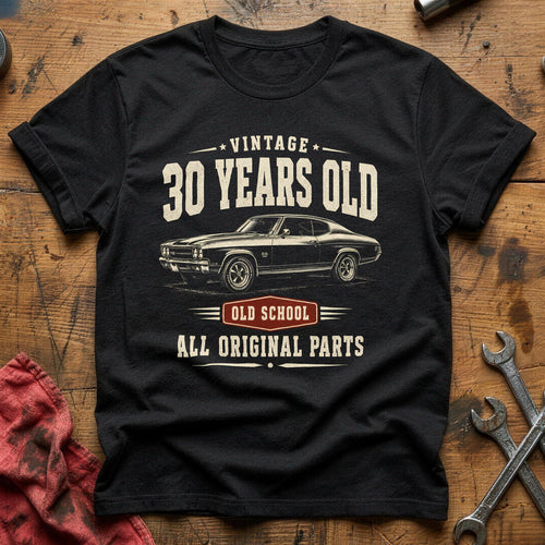 30 Original Parts T-Shirt - Black