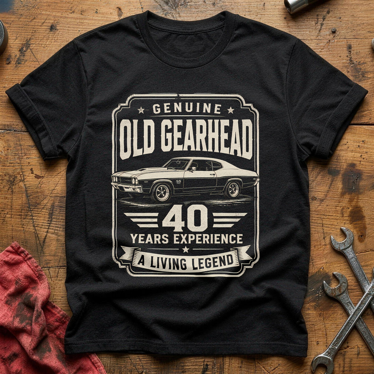 40 Living Legend T-Shirt - Black