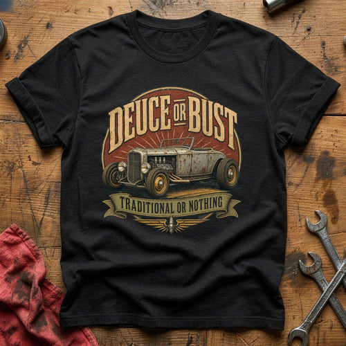 Deuce or Bust T-Shirt - Black