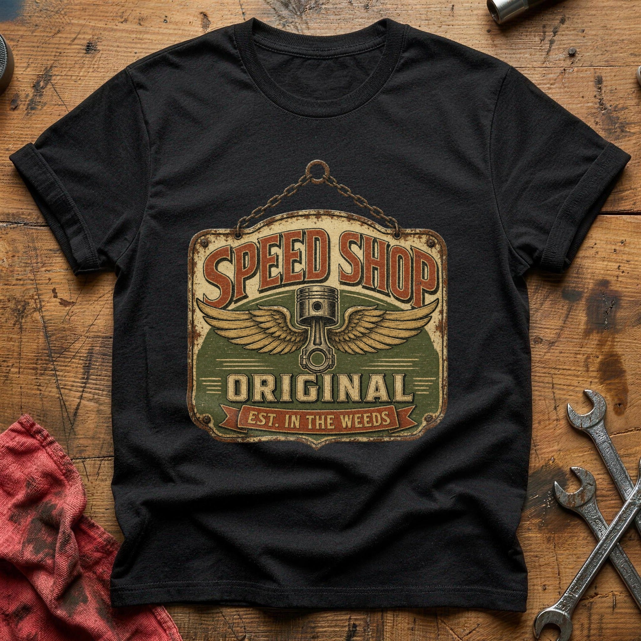 Speed Shop Original T-Shirt - Black