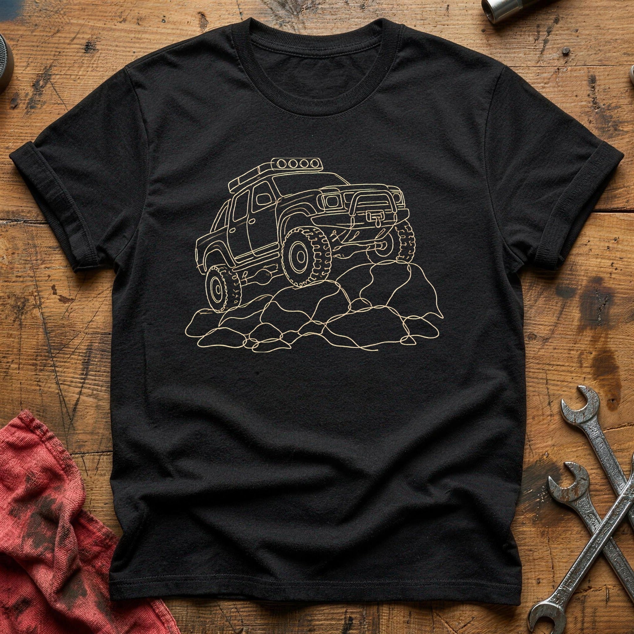 4x4 Rockcrawl 48 T-Shirt - Black