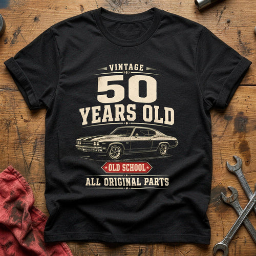 50 Original Parts T-Shirt - Black