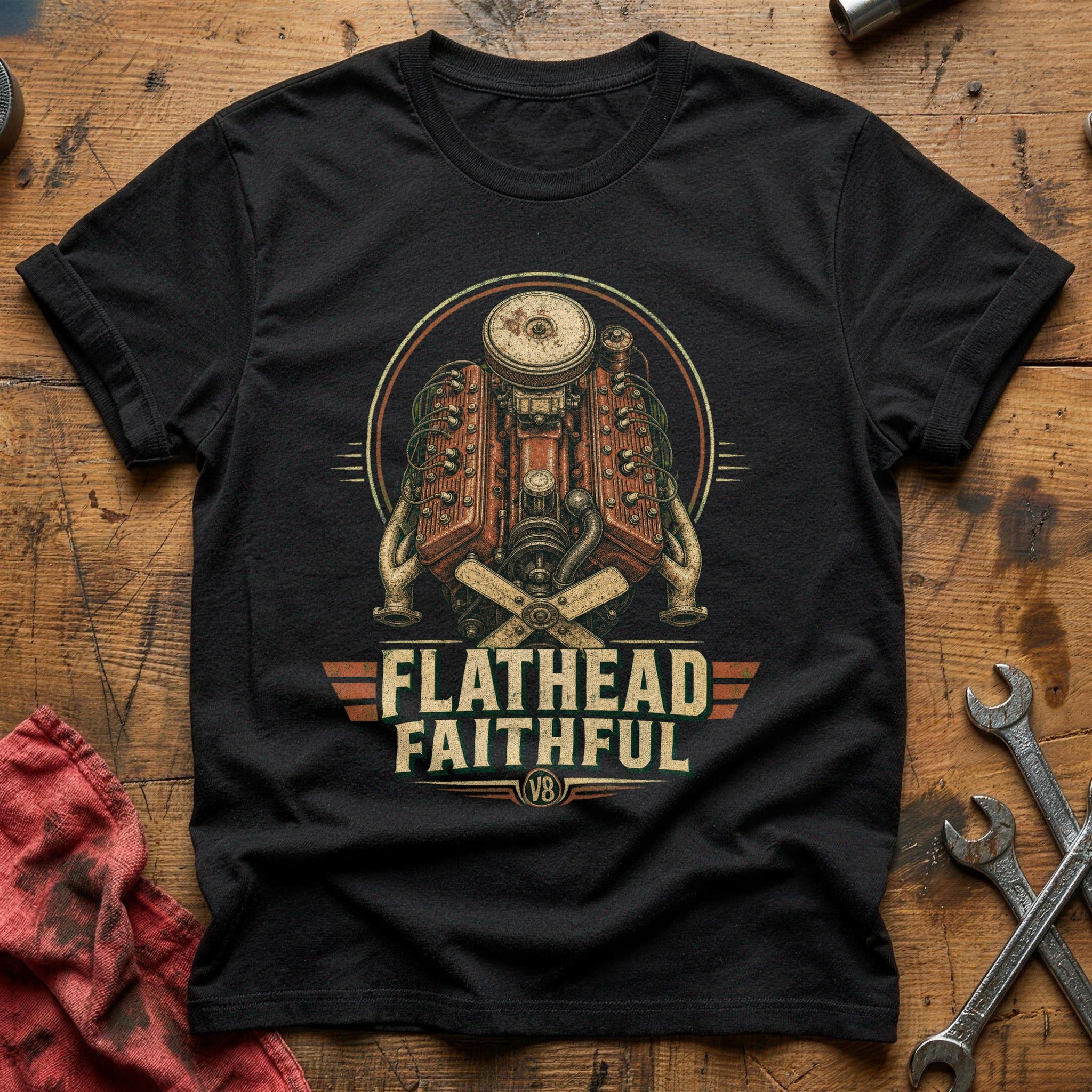 Flathead Faithful T-Shirt - Black