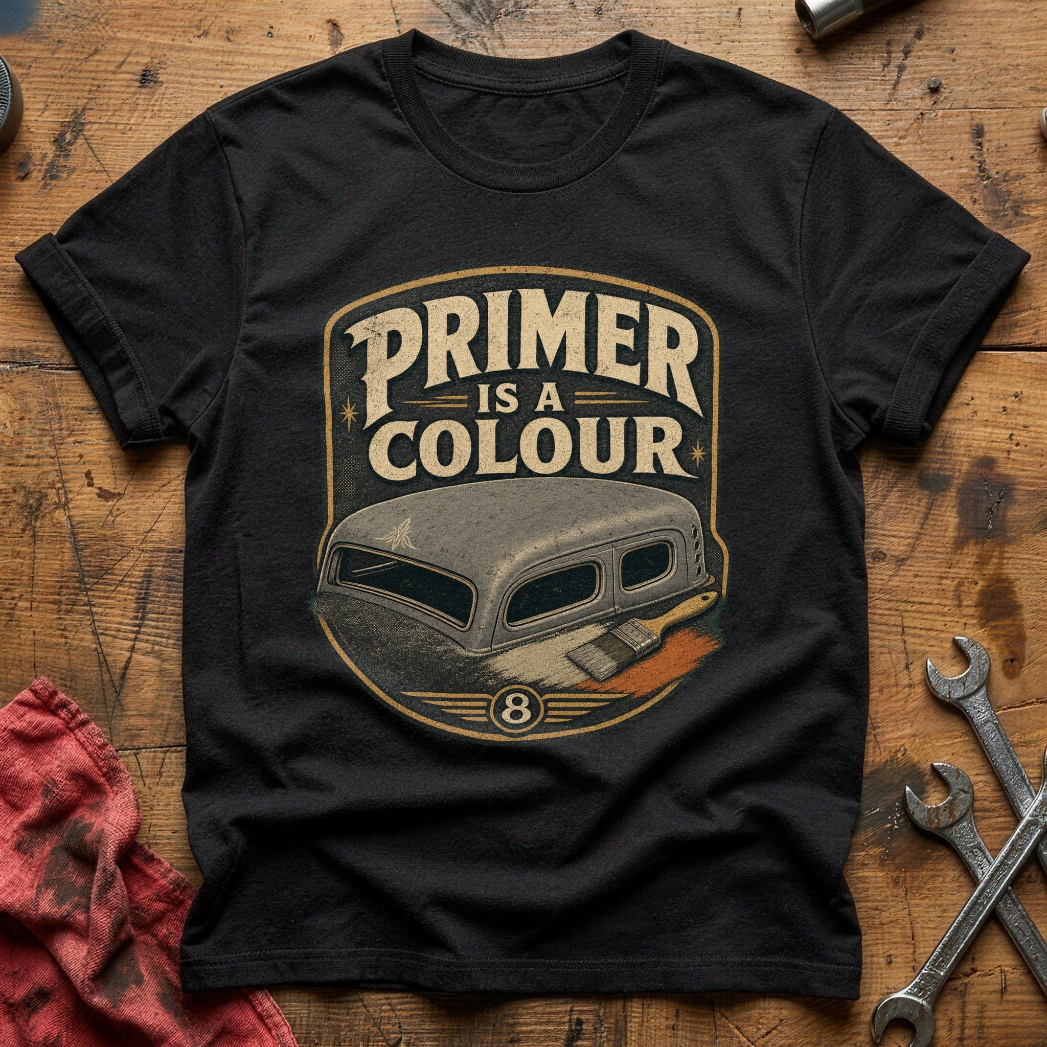 Primer is a Colour T-Shirt - Black