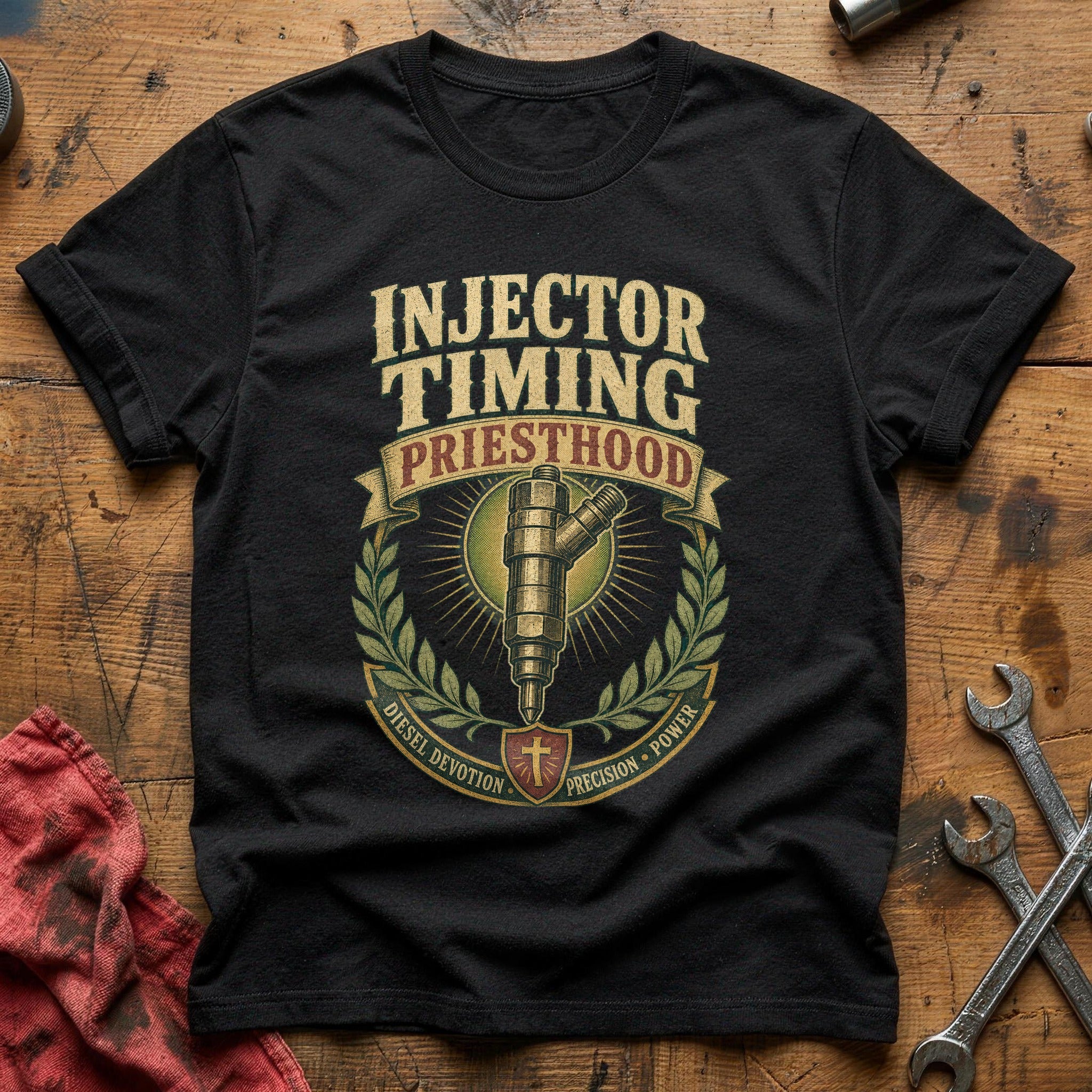 Injector Timing Priesthood T-Shirt - Black
