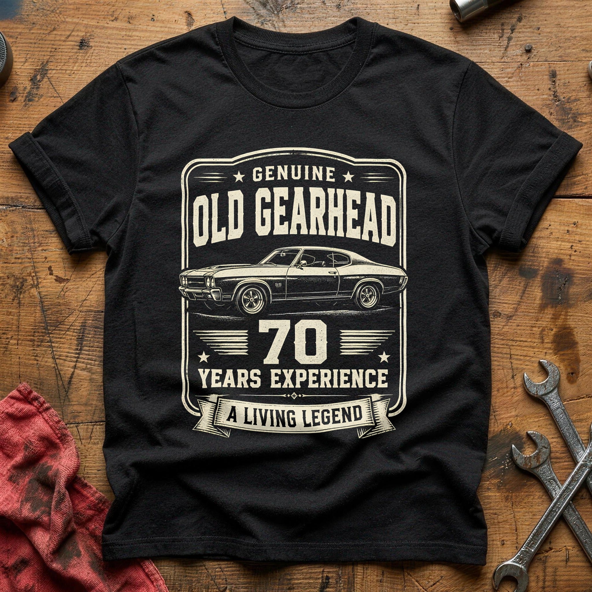 70 Living Legend T-Shirt - Black