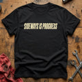 Sideways is Progress T-Shirt - Black