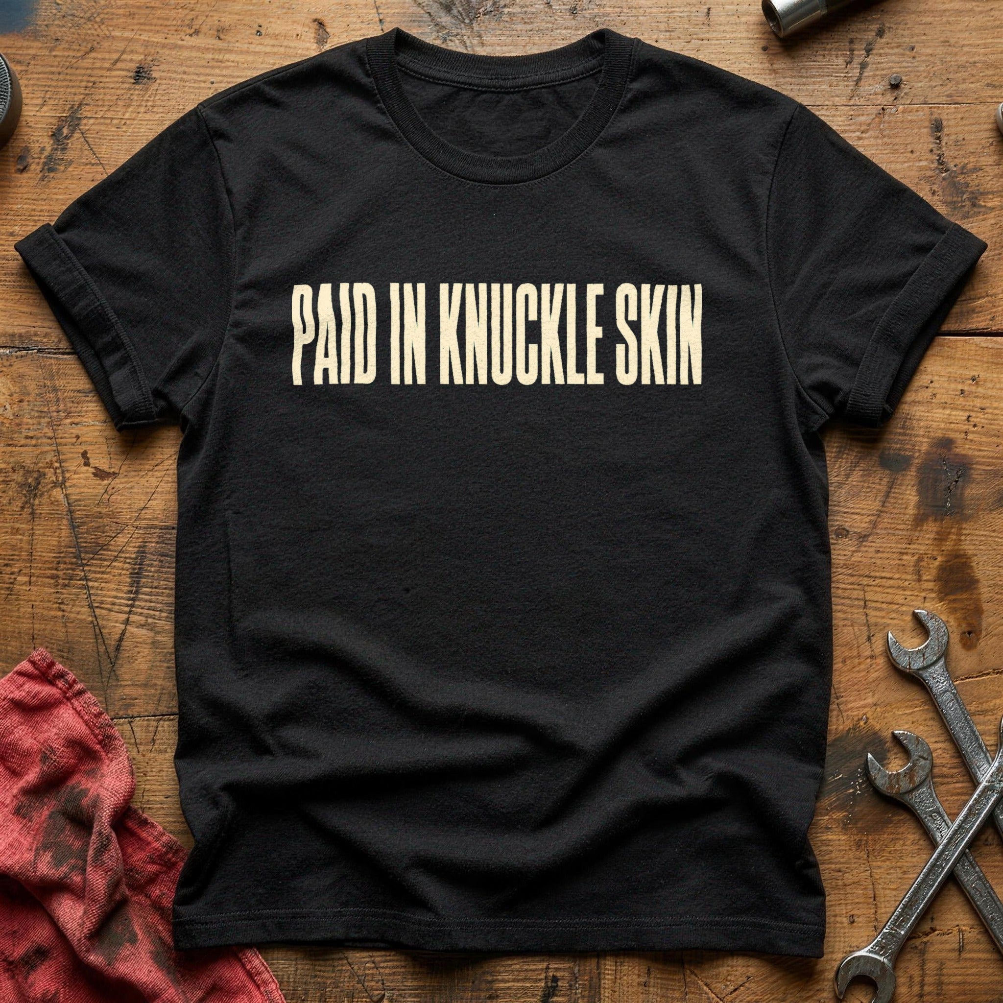 Paid in Knuckle Skin T-Shirt - Black