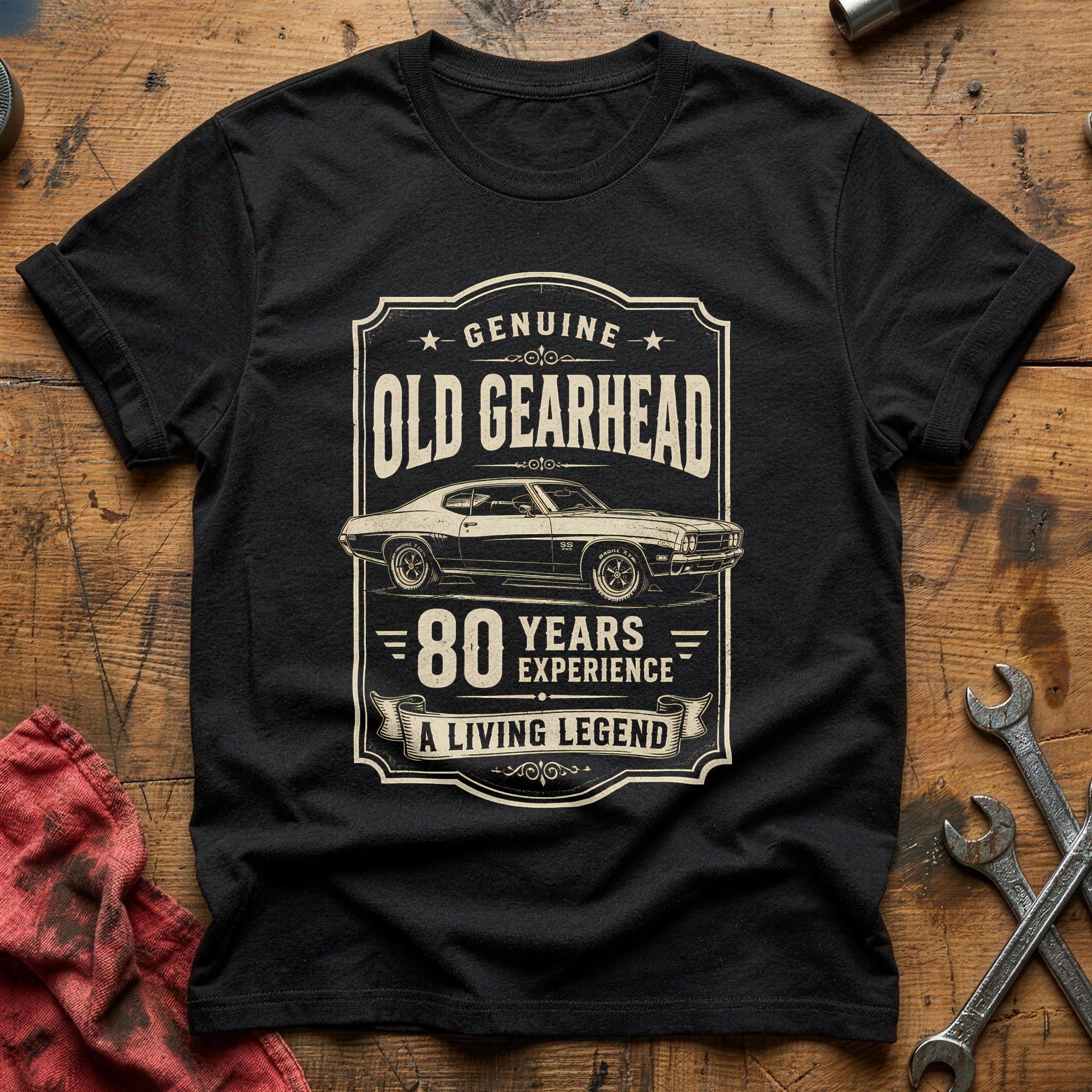 80 Living Legend T-Shirt - Black