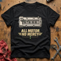 All Motor, No Mercy T-Shirt - Black