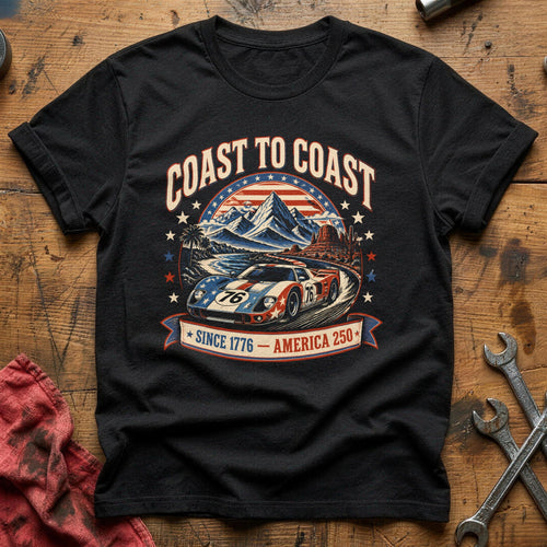 America's Open Road T-Shirt - Black
