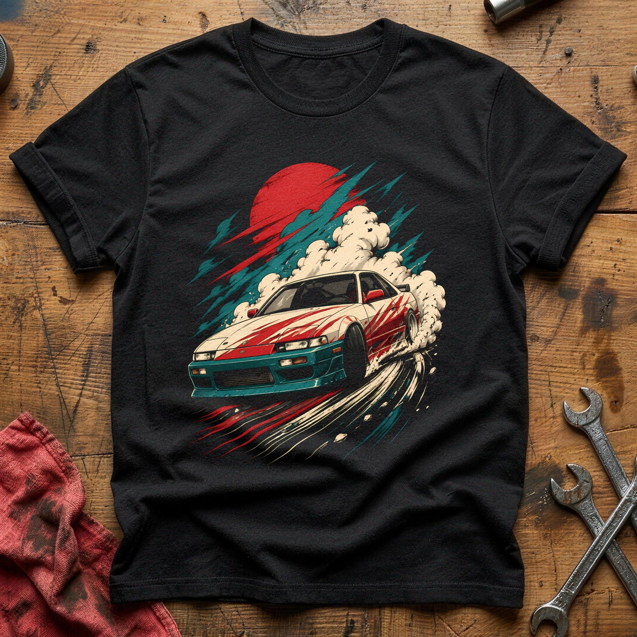 Anime Drift 25 T-Shirt - Black
