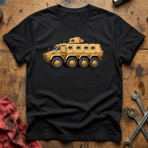 Armoured Personnel Carrier 11 T-Shirt - Black