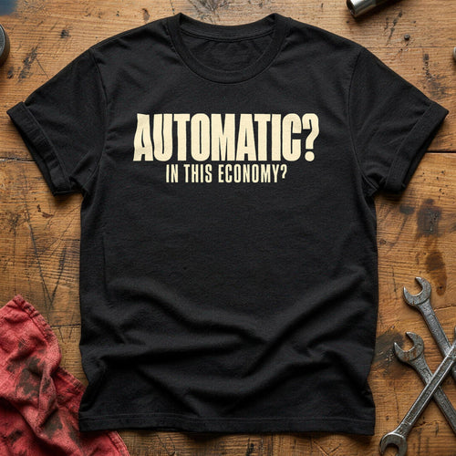 Automatic Question T-Shirt - Black