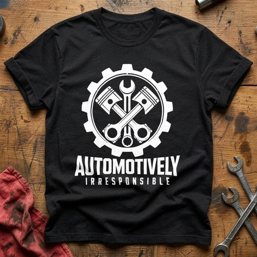 Automotively Irresponsible 96 T-Shirt - Black