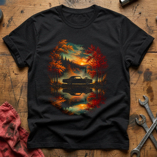 Autumn Lake Hotrod 17 T-Shirt - Black