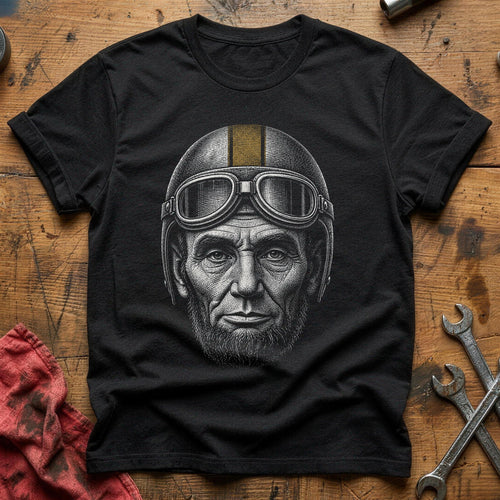 Aviator Beard T-Shirt - Black