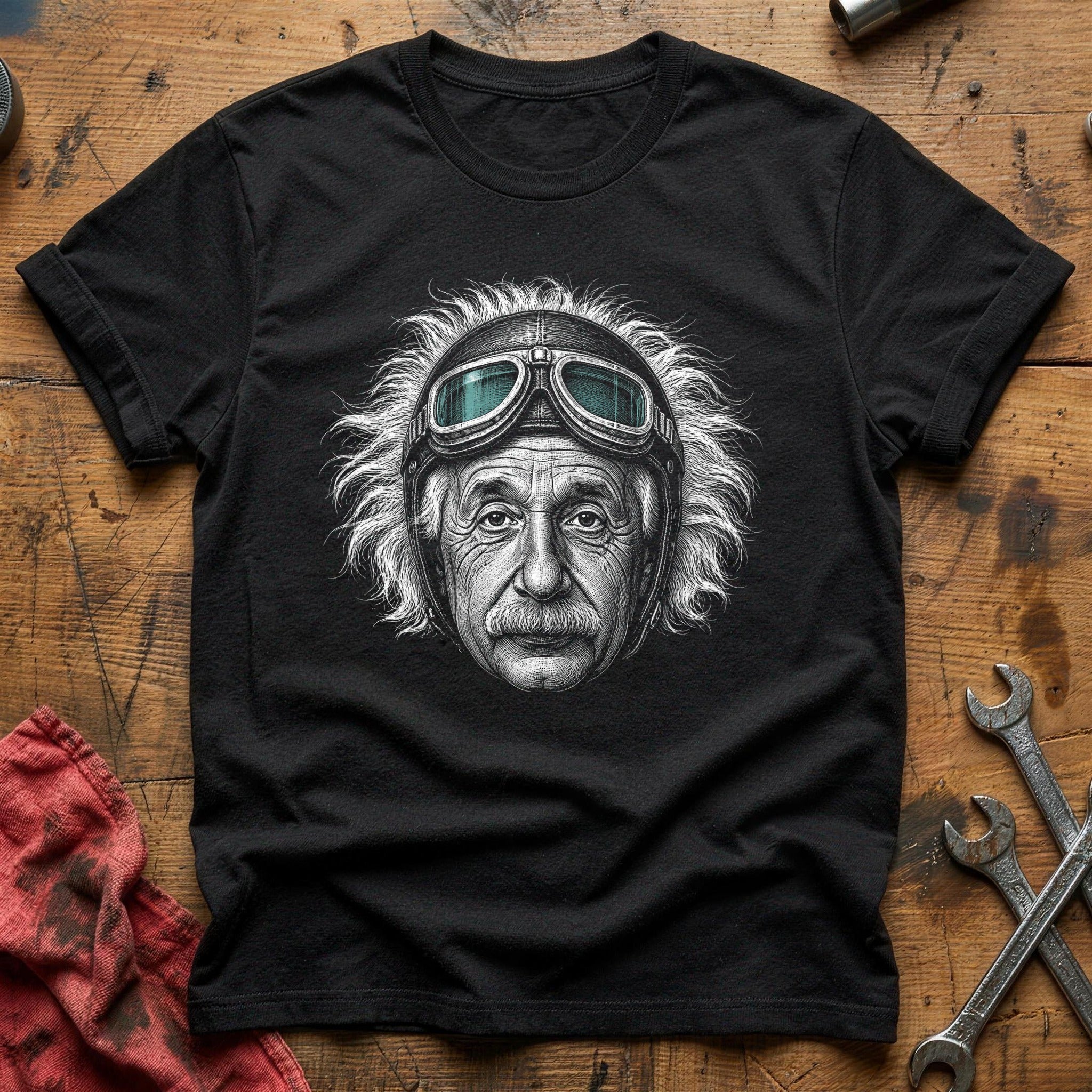 Aviator Philosopher T-Shirt - Black