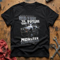 Back future monster truck T-Shirt - Black