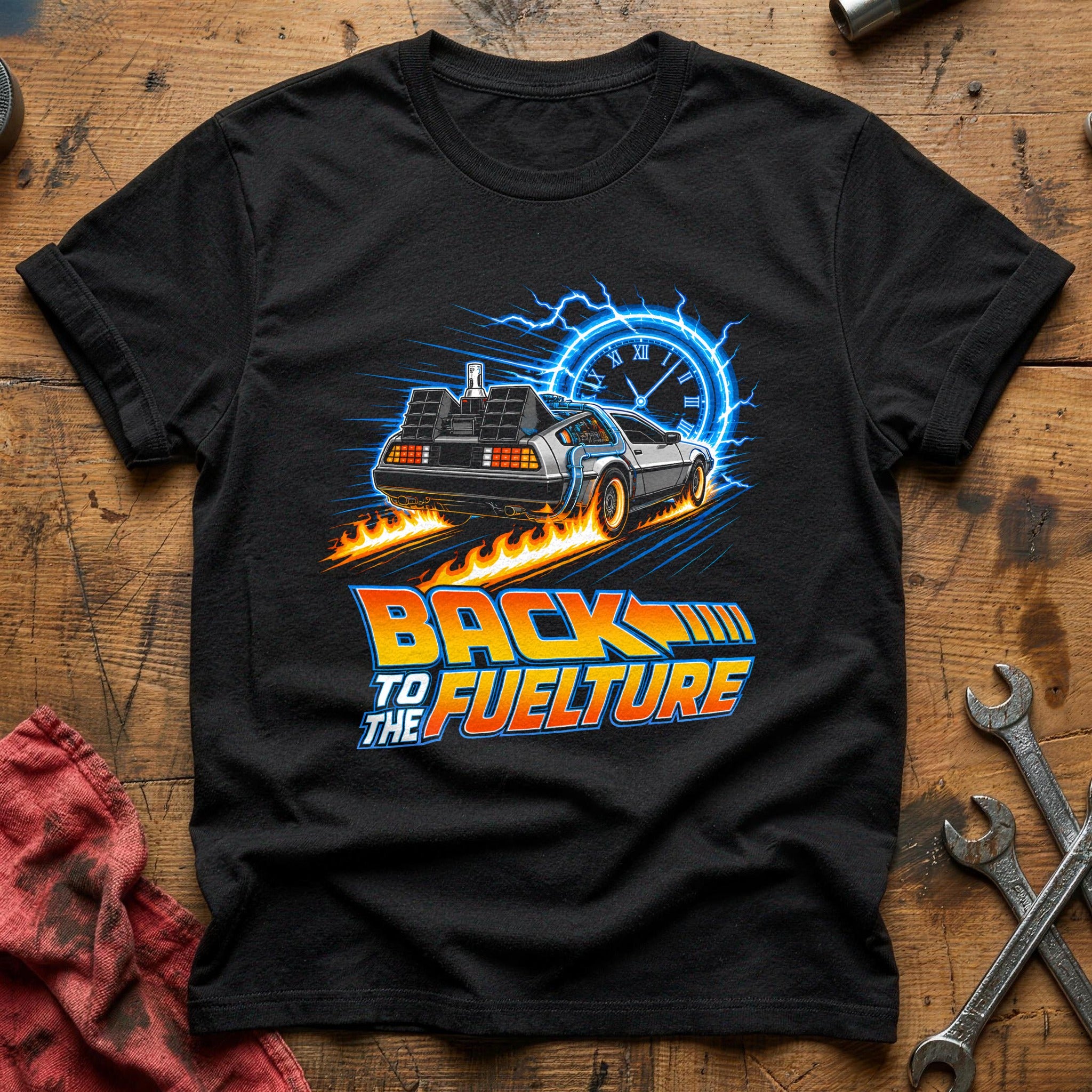 Back To The Fuelture 56 T-Shirt - Black