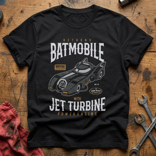 Batmobile returns car T-Shirt - Black