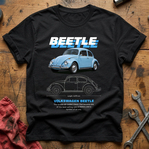 Beetle 49 T-Shirt - Black