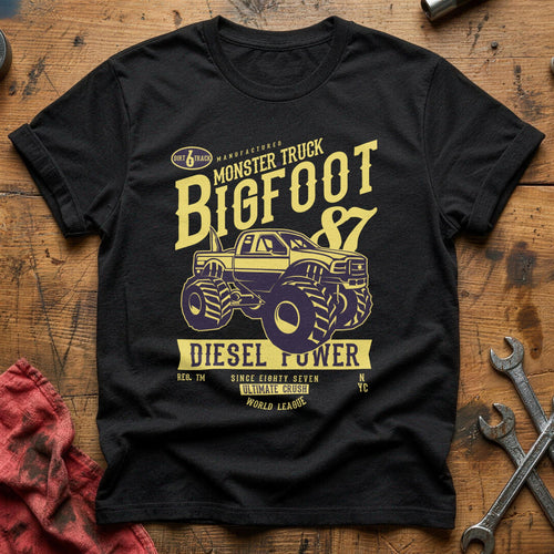 Big foot T-Shirt - Black
