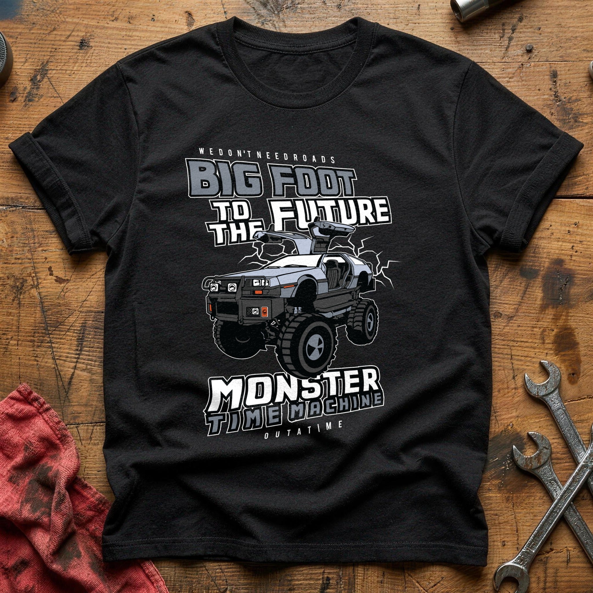 Big foot monster truck T-Shirt - Black