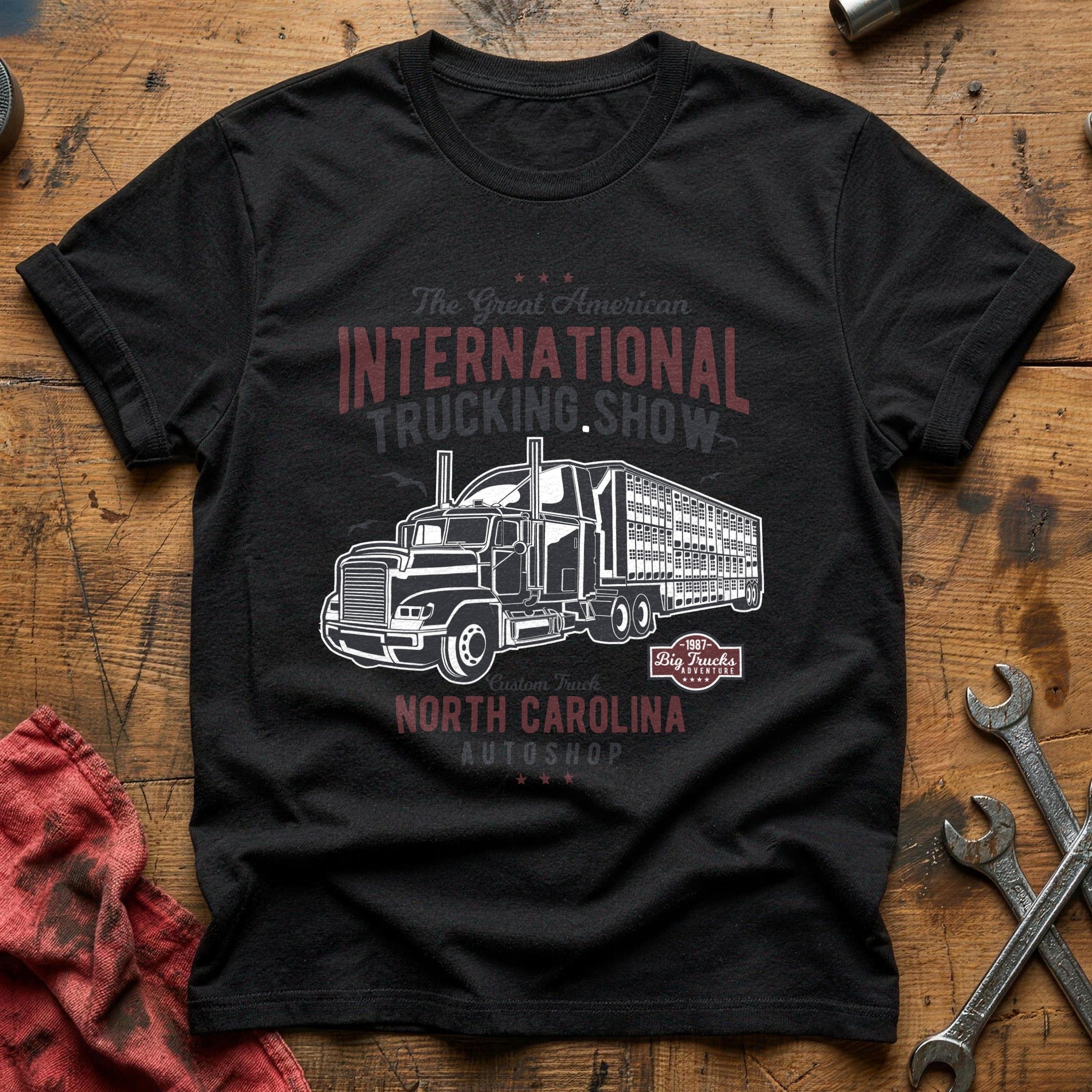 Big truck 1 T-Shirt - Black