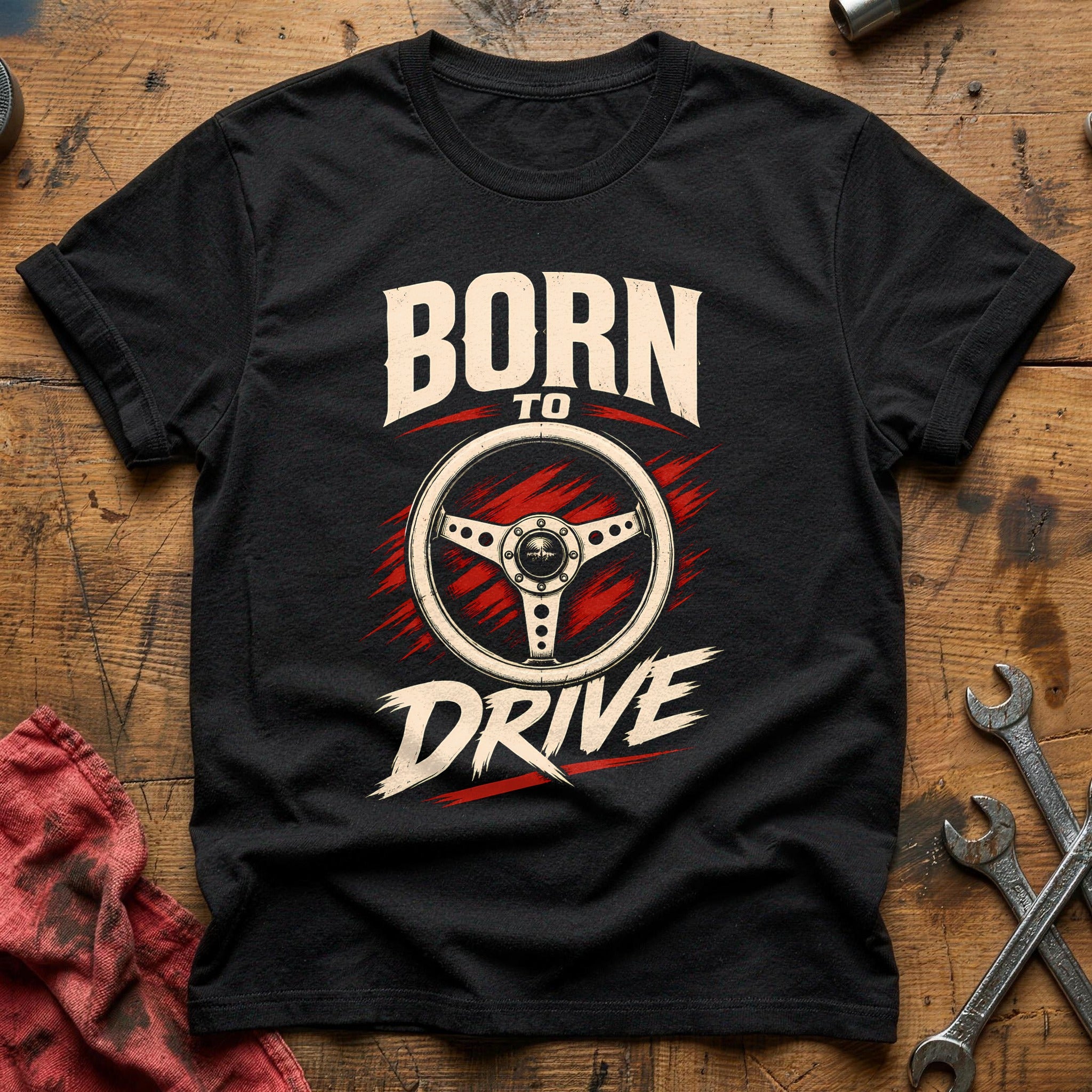 Born To Drive 62 T-Shirt - Black