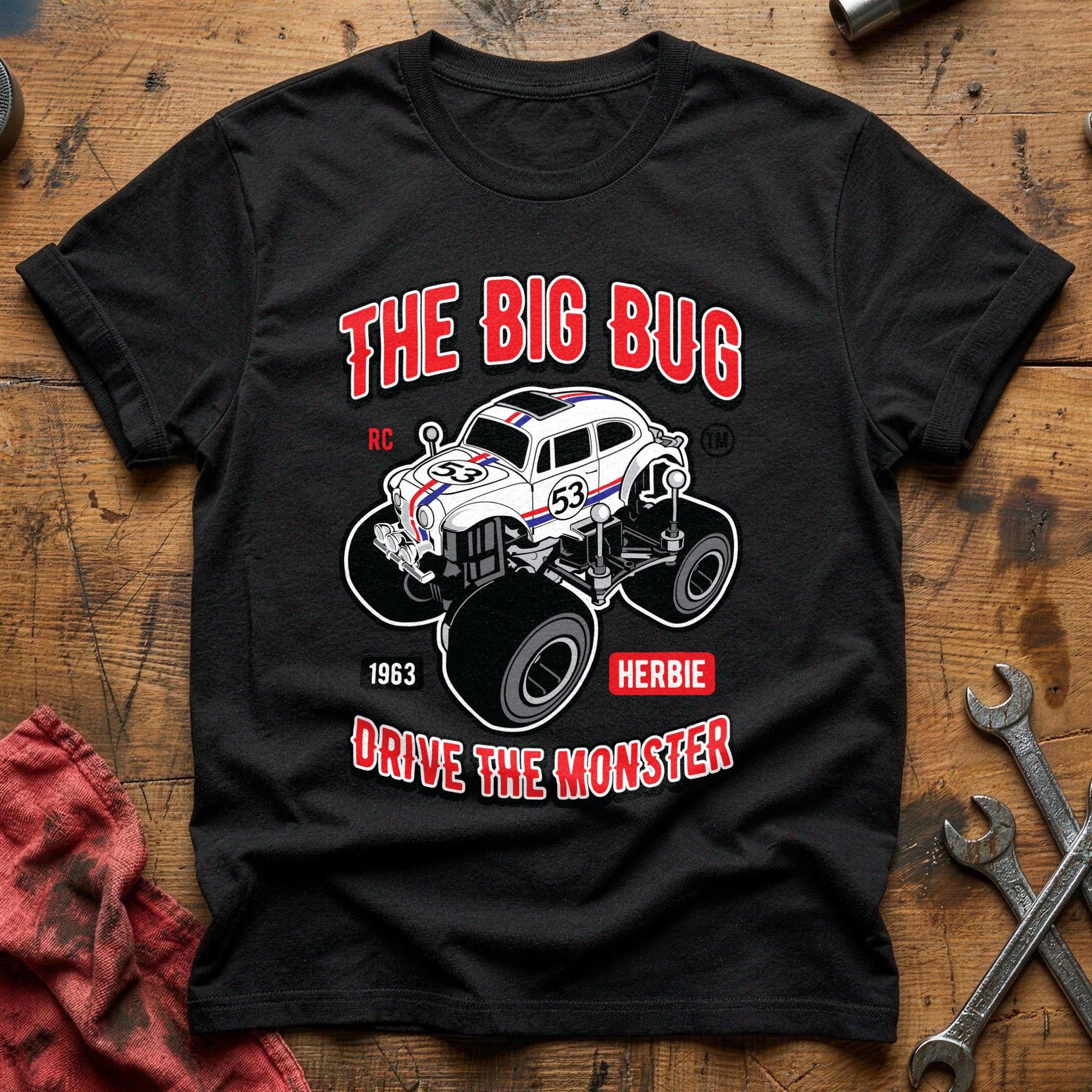 Bug monster truck T-Shirt - Black