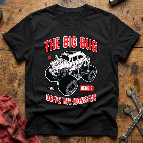Bug monster truck T-Shirt - Black
