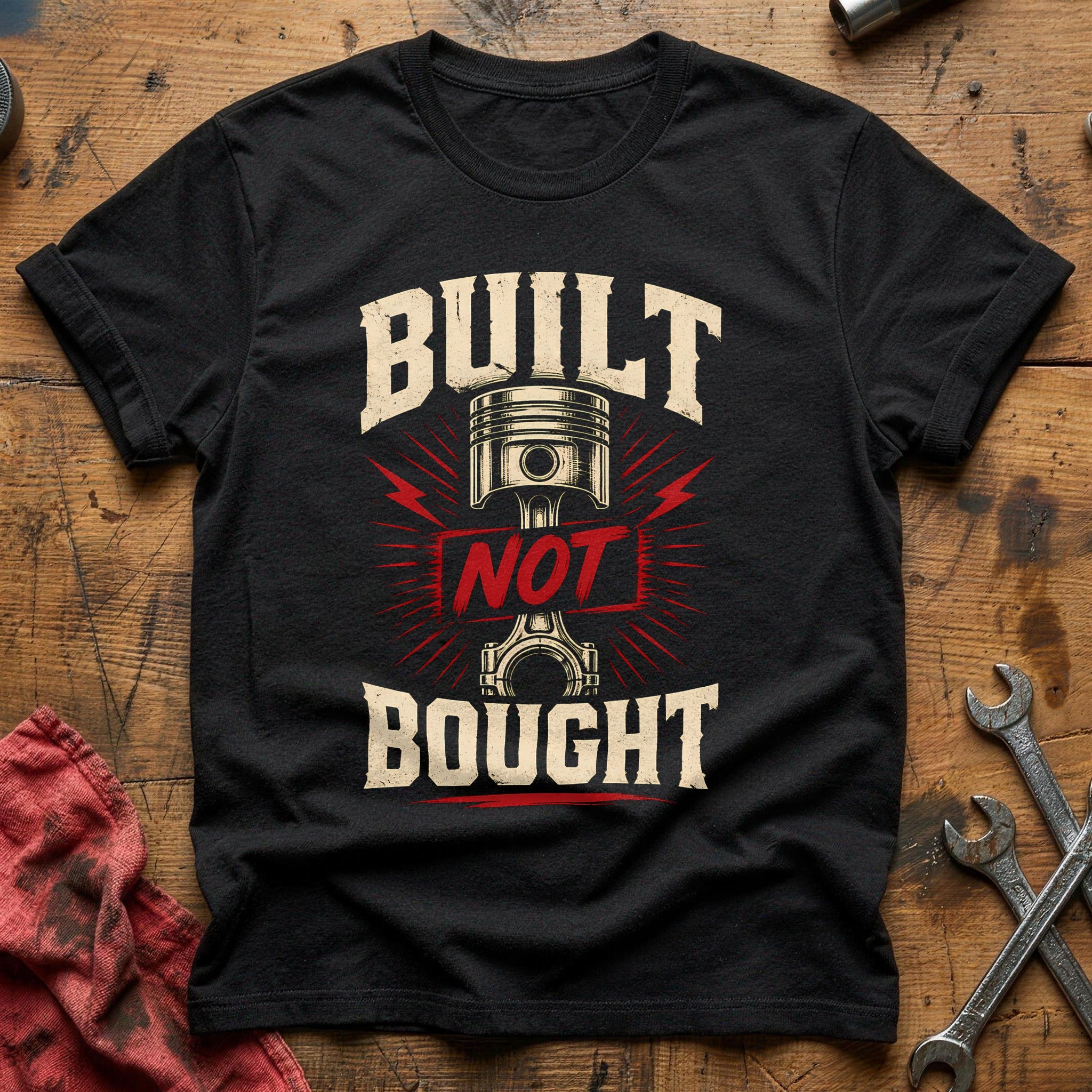 Built Not Boosted T-Shirt - Black
