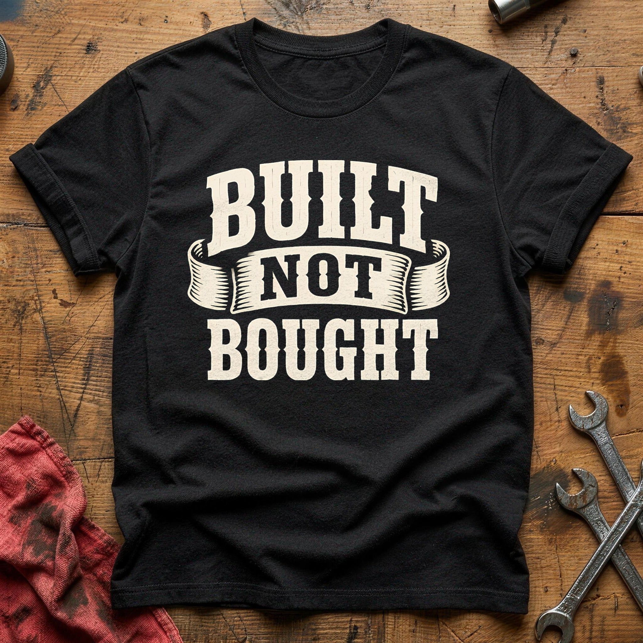 Built Not Bought 45 T-Shirt - Black