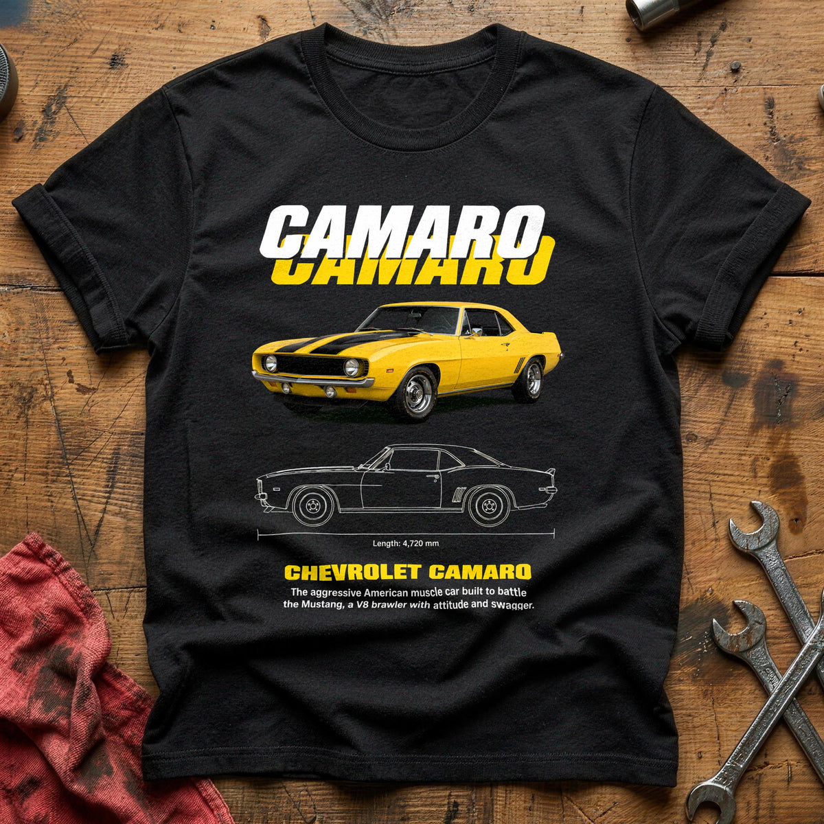 Camaro 35 T-Shirt - Black