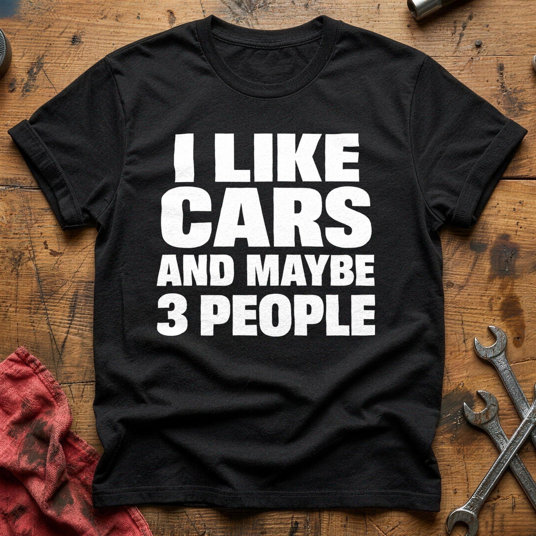 Cars & Selective Friends T-Shirt - Black