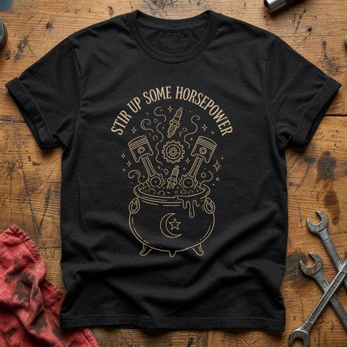 Cauldron Horsepower 85 T-Shirt - Black