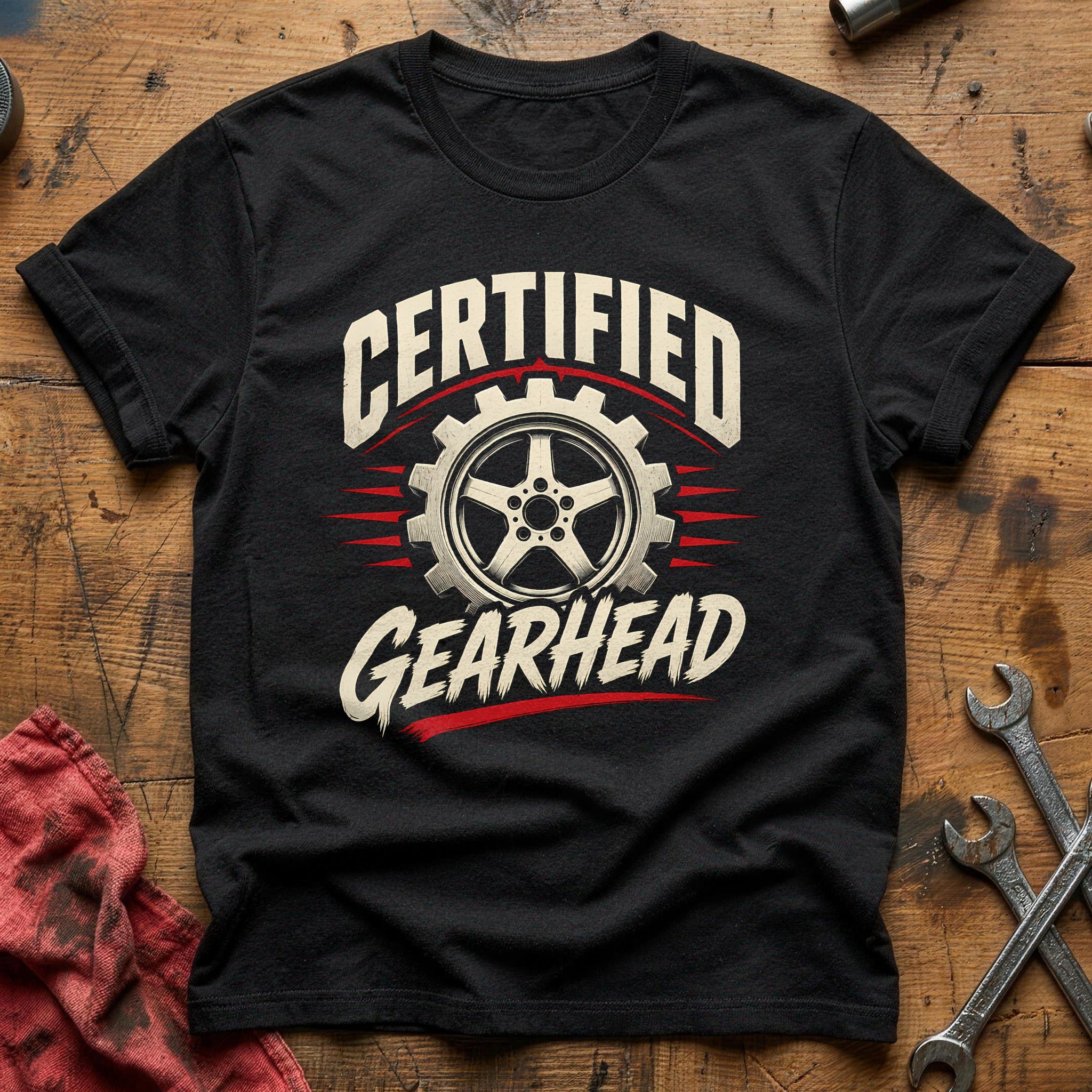 Certified Gearhead 80 T-Shirt - Black