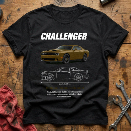 Challenger 65 T-Shirt - Black
