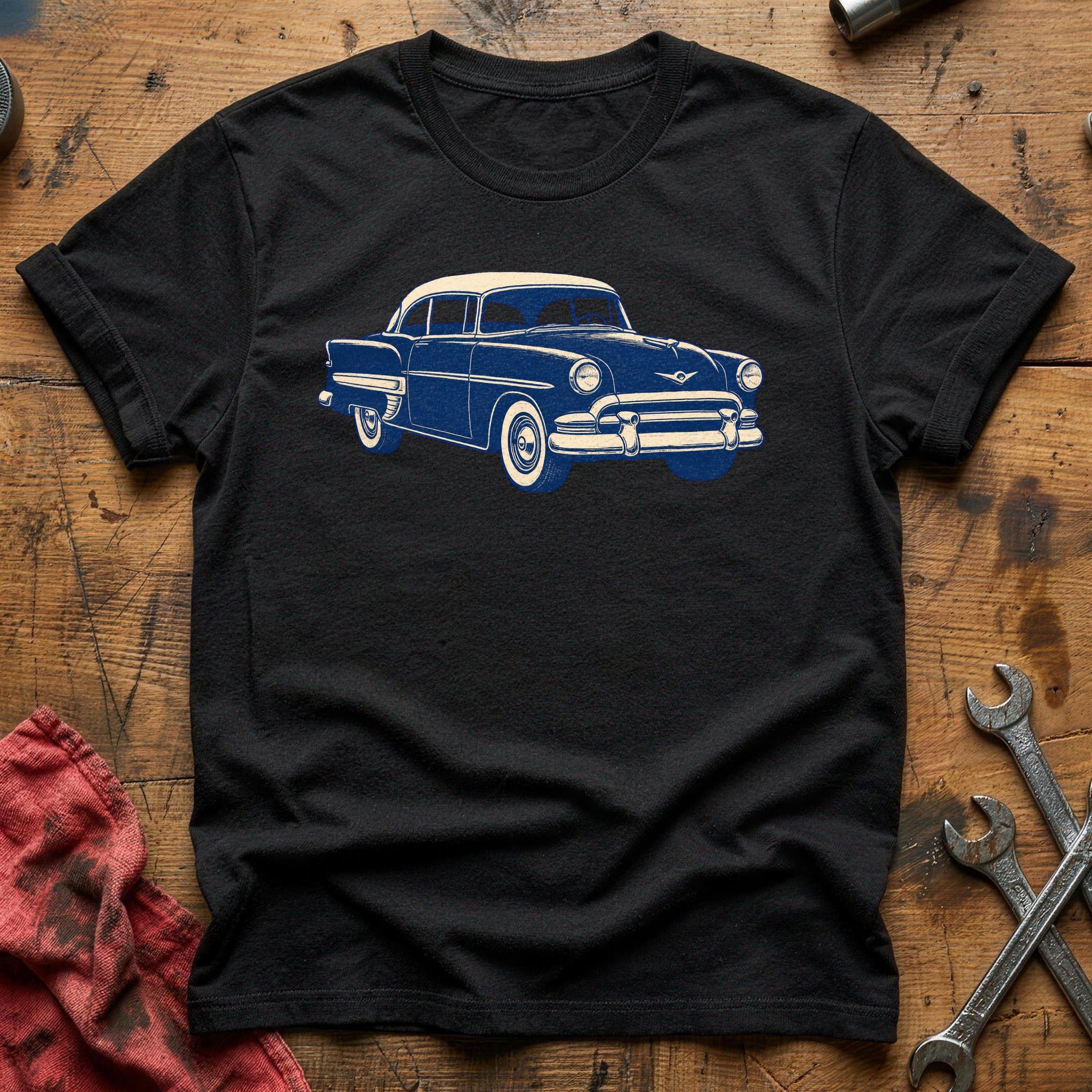 Chrome and Steel T-Shirt - Black