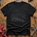 Classic Car Campfire Night 57 T-Shirt - Black