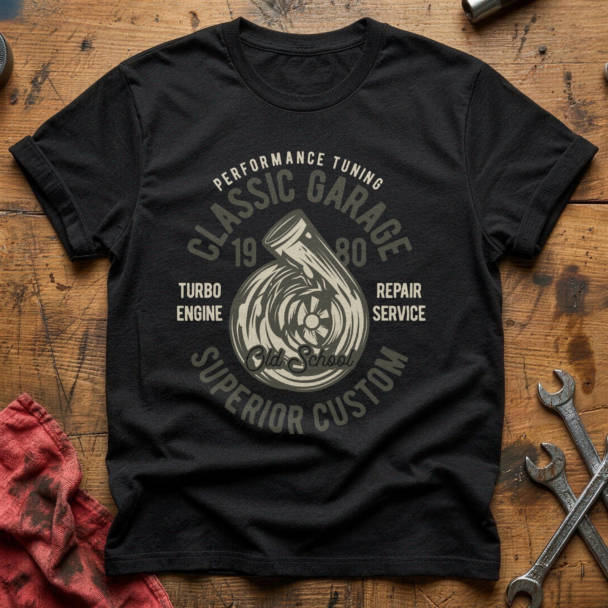 Classic garage 1980 T-Shirt - Black