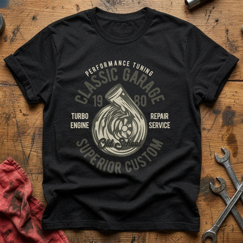 Classic garage 1980 T-Shirt - Black