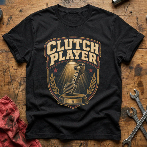 Clutch Player T-Shirt - Black