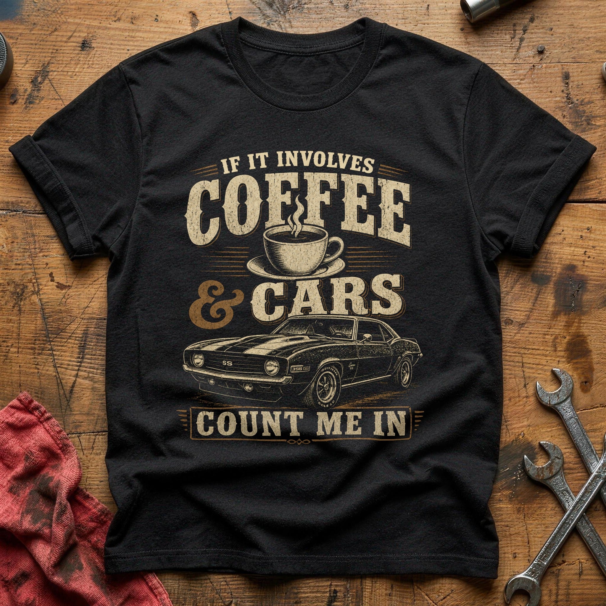Coffee & Classics T-Shirt - Black
